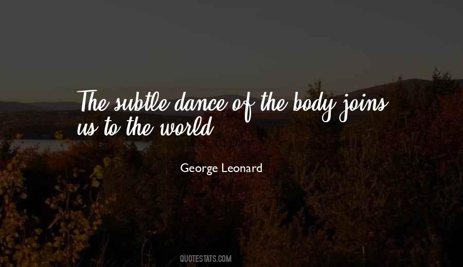 George Leonard Quotes #785549