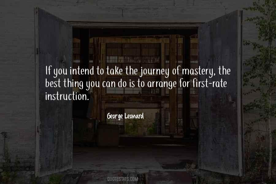 George Leonard Quotes #853671