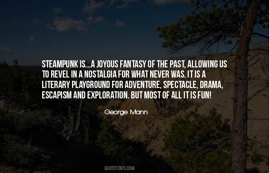 George Mann Quotes #283466