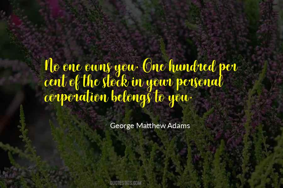 George Matthew Adams Quotes #77263