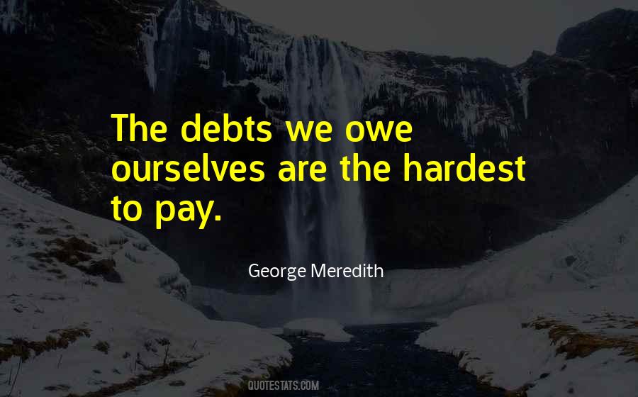 George Meredith Quotes #126332