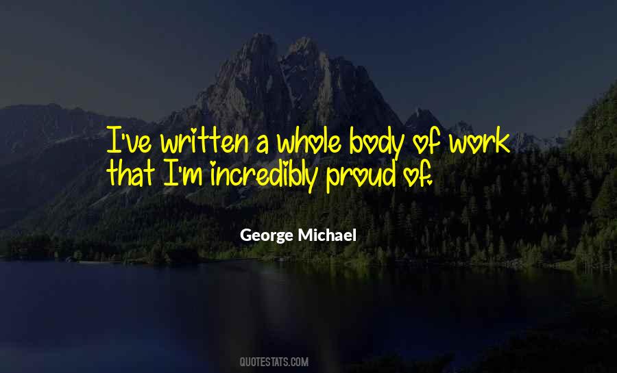 George Michael Quotes #1526832