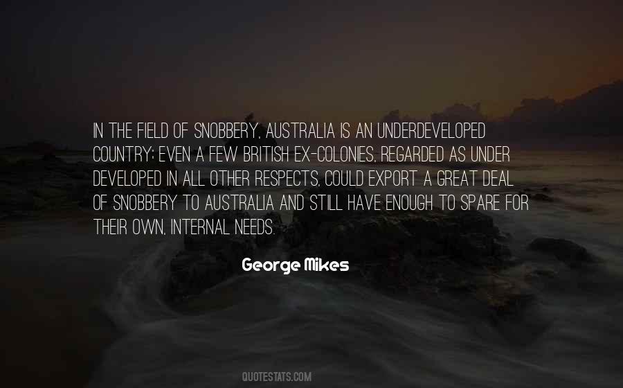 George Mikes Quotes #1541145