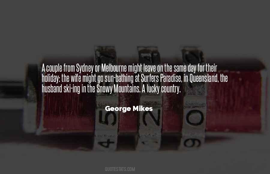 George Mikes Quotes #607089