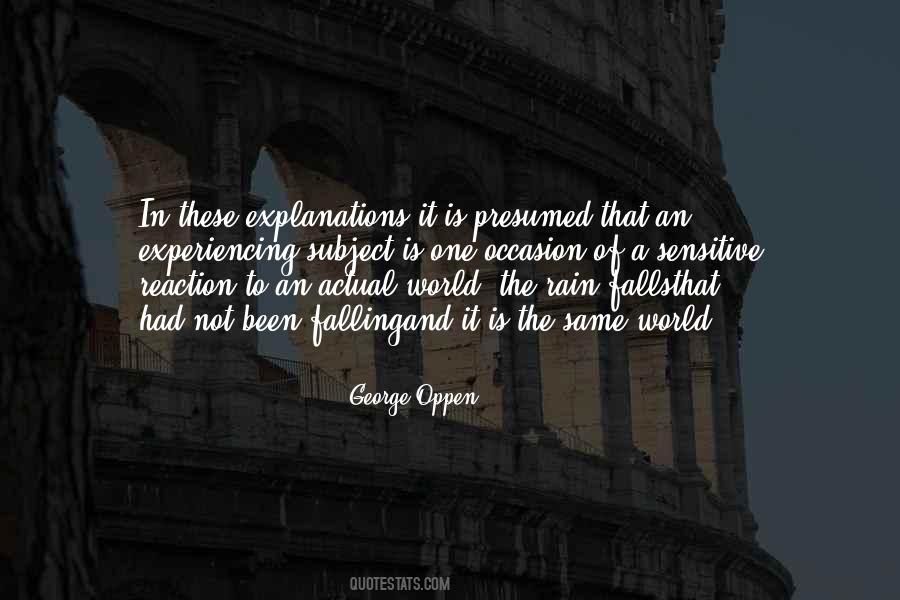 George Oppen Quotes #1042403