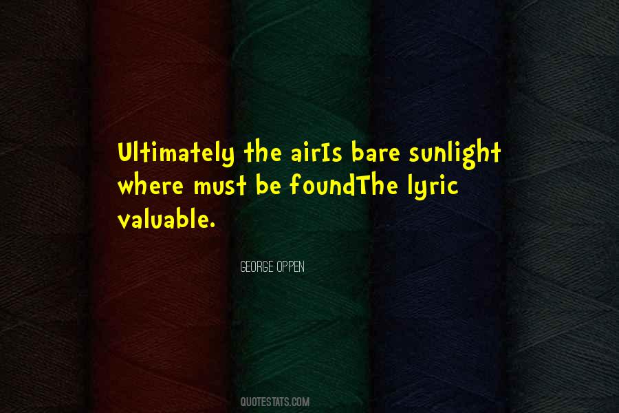 George Oppen Quotes #1072374