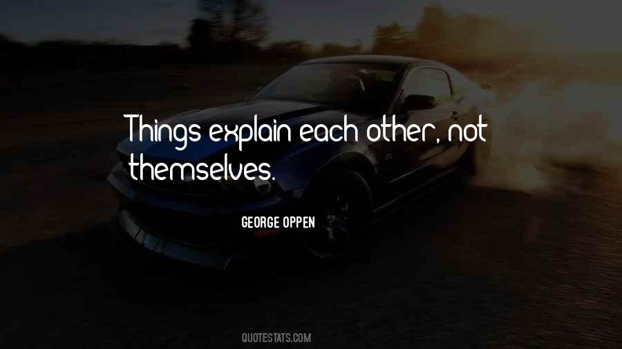 George Oppen Quotes #1374045