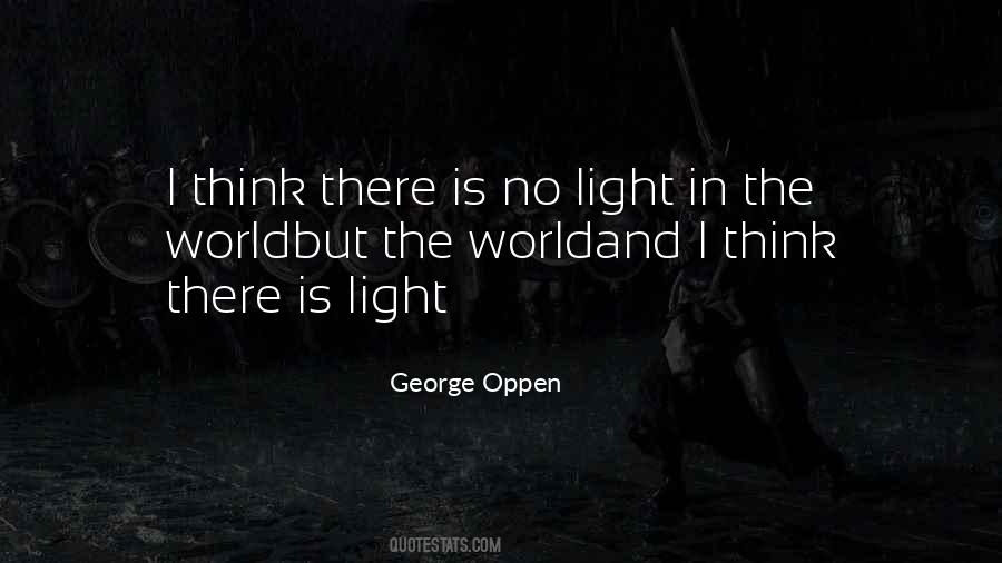 George Oppen Quotes #1620467