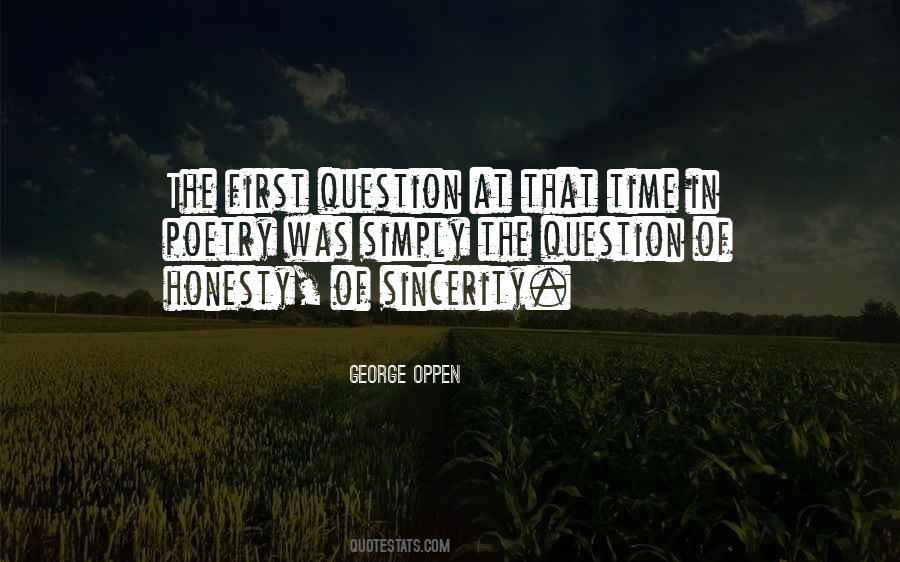 George Oppen Quotes #777475