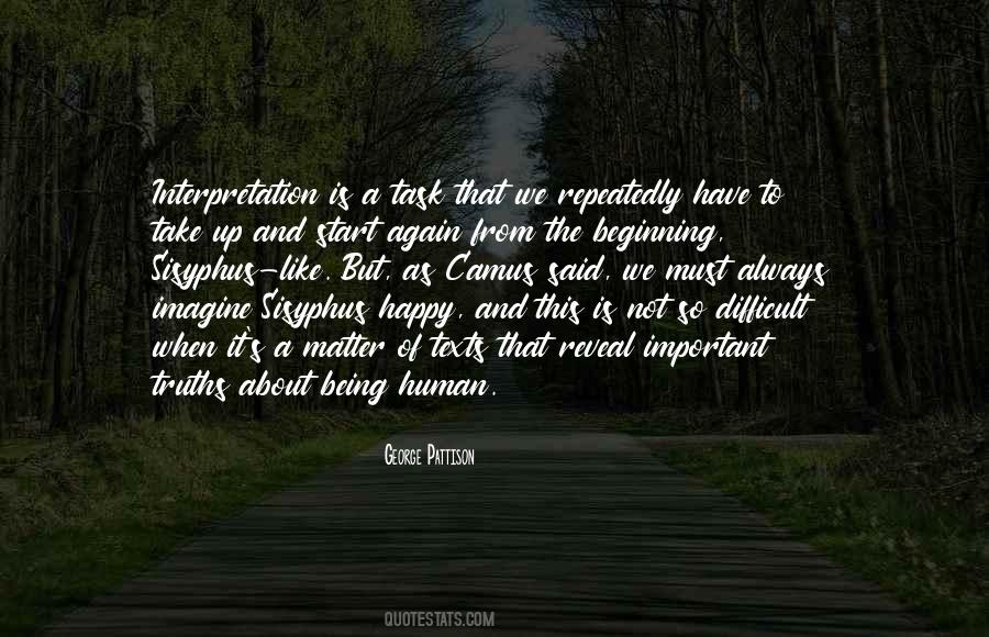 George Pattison Quotes #1179384