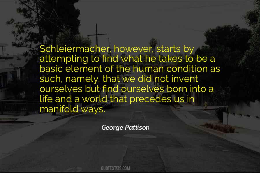 George Pattison Quotes #1556227