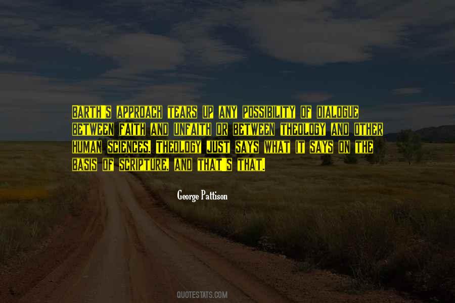 George Pattison Quotes #769501