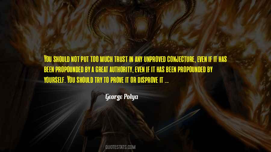 George Polya Quotes #100027