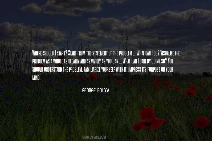 George Polya Quotes #722068