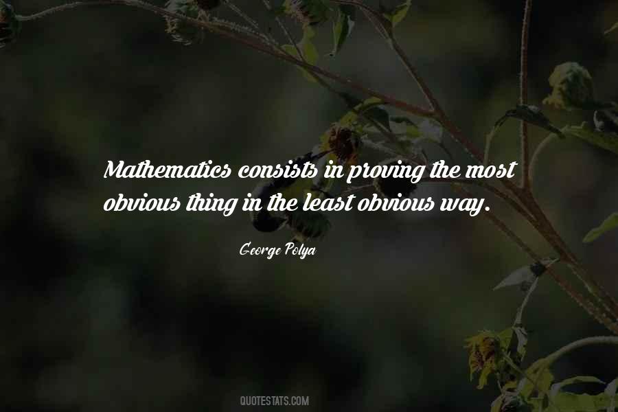 George Polya Quotes #871652