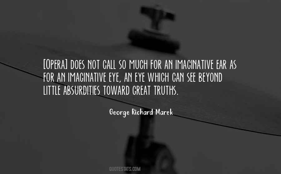 George Richard Marek Quotes #1548513