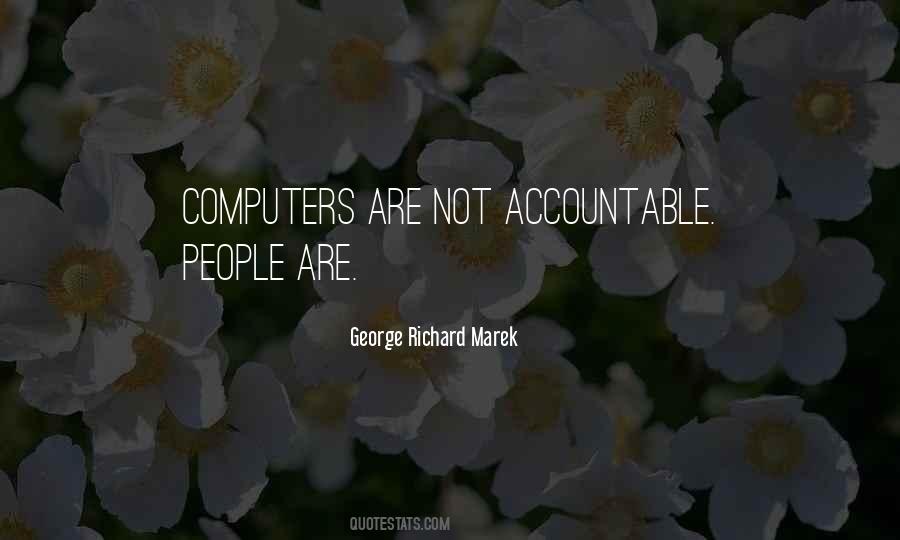 George Richard Marek Quotes #770913