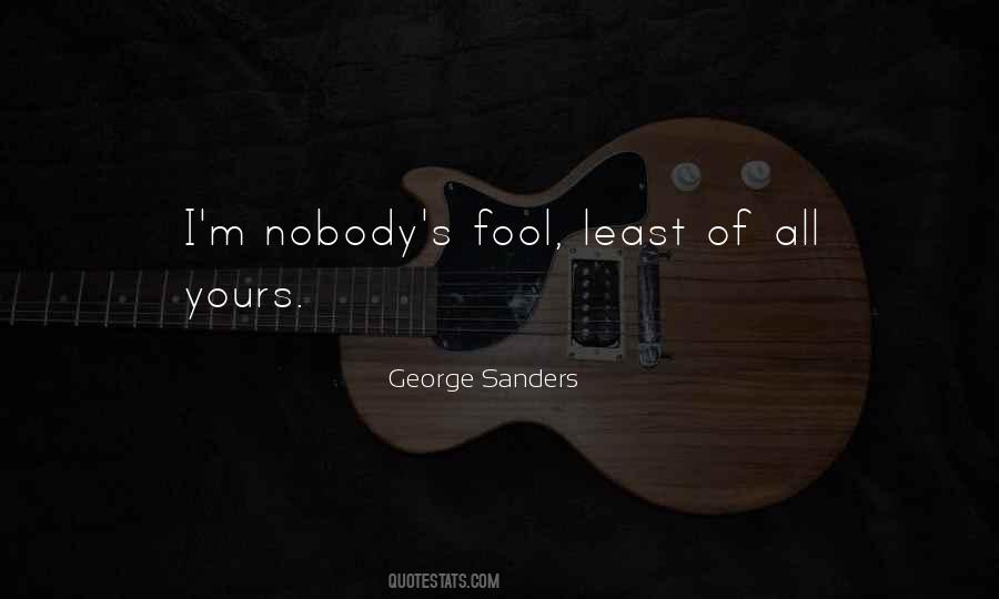 George Sanders Quotes #171353
