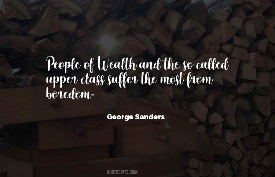 George Sanders Quotes #534157