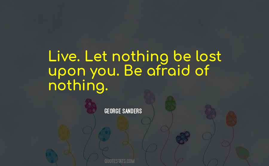 George Sanders Quotes #719088