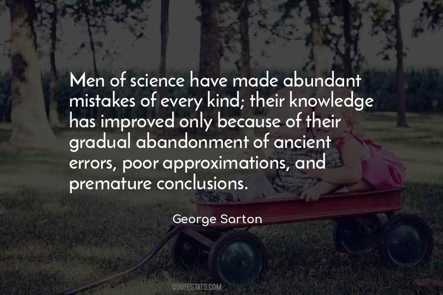 George Sarton Quotes #1519315