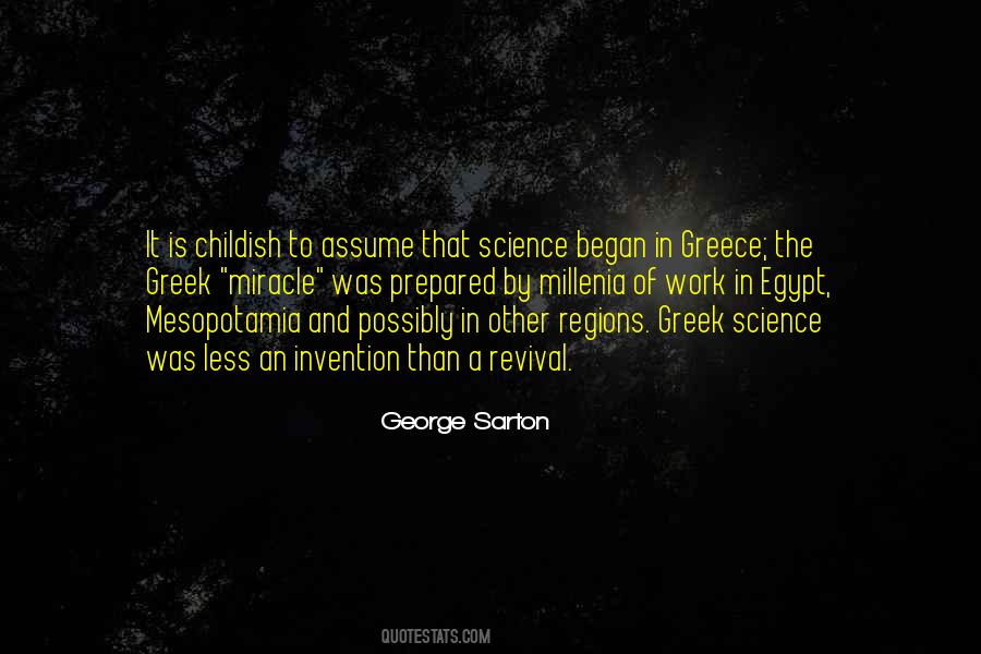 George Sarton Quotes #791958