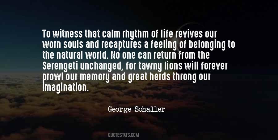 George Schaller Quotes #92177