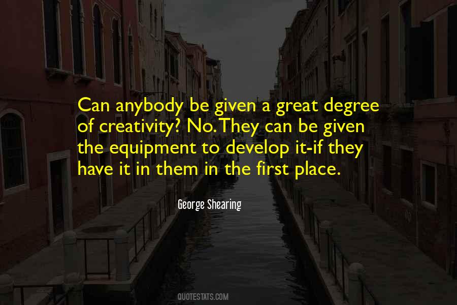 George Shearing Quotes #1533735