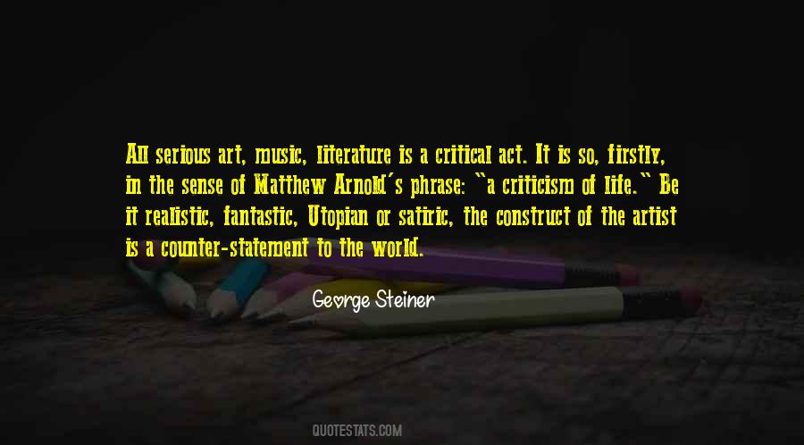 George Steiner Quotes #1551702