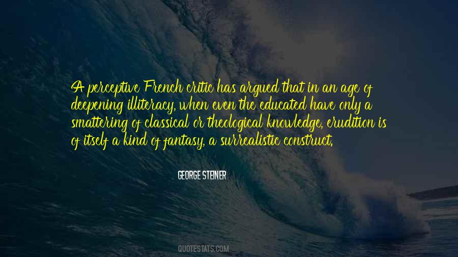 George Steiner Quotes #891500