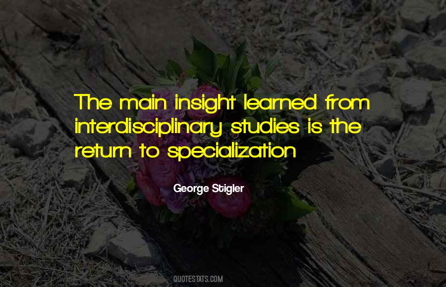 George Stigler Quotes #1123629