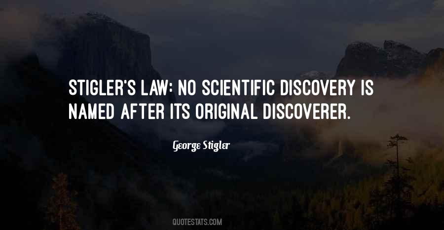 George Stigler Quotes #1132012
