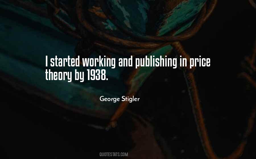George Stigler Quotes #1425162
