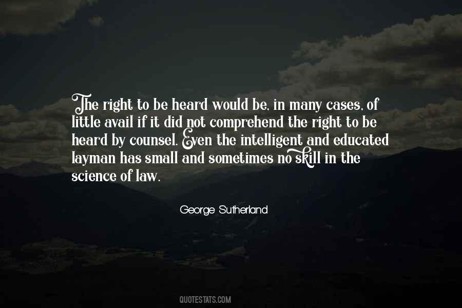 George Sutherland Quotes #998545