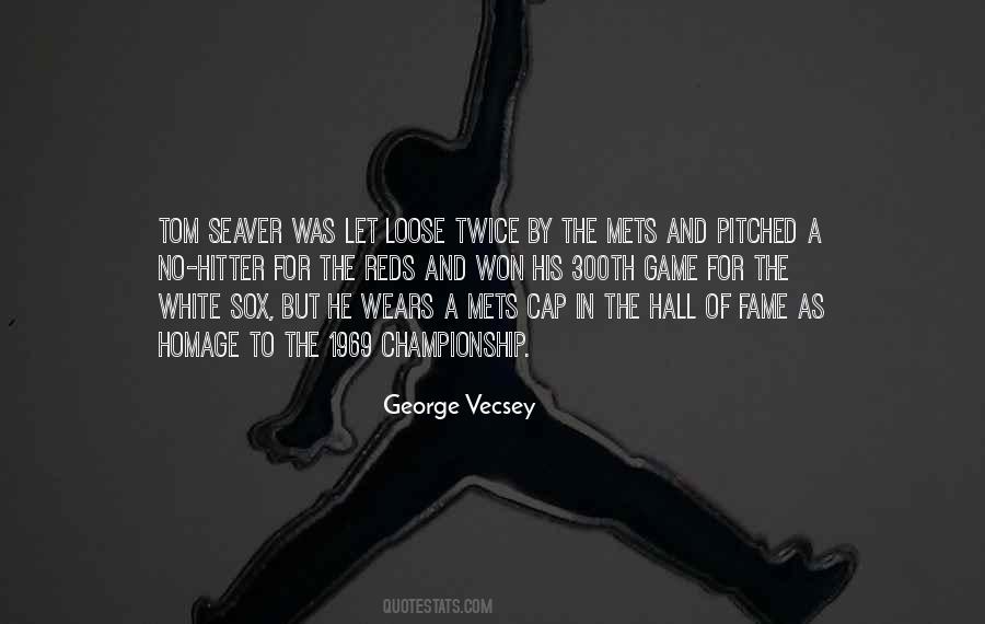 George Vecsey Quotes #1779940