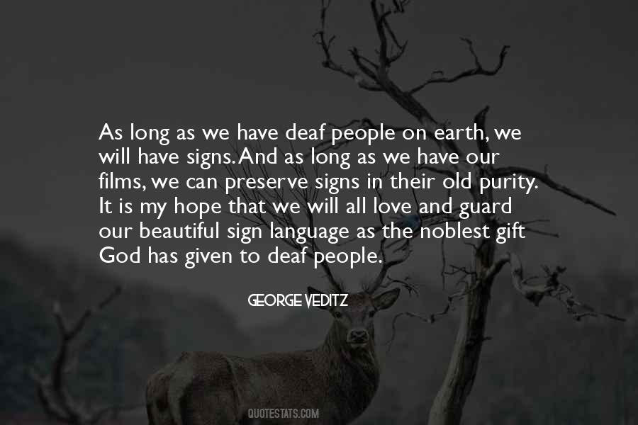 George Veditz Quotes #388905 George Veditz Quotes #388905