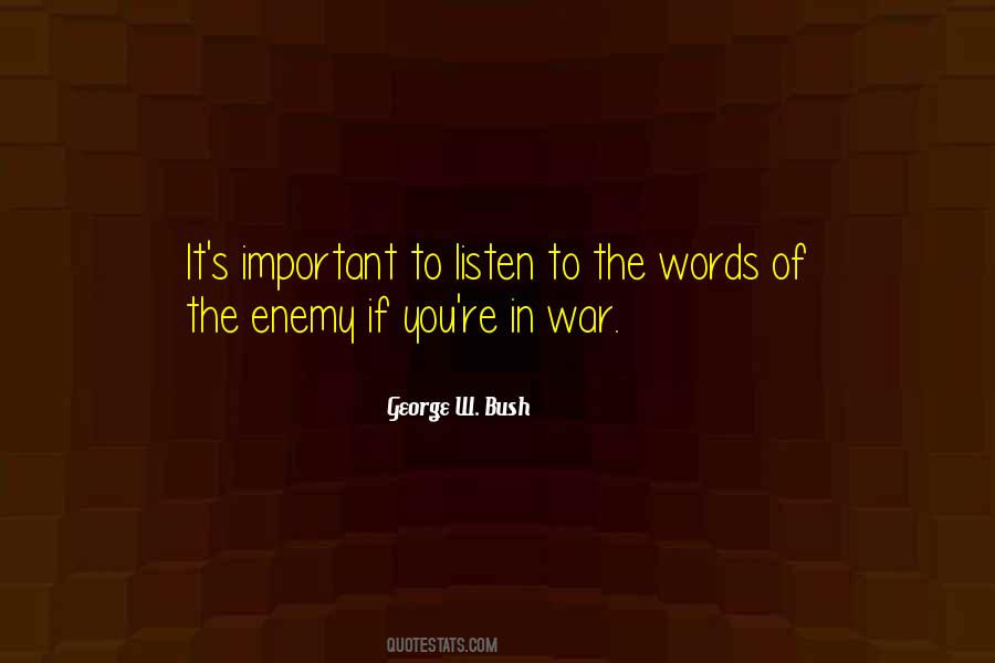 George W. Bush Quotes #1014587