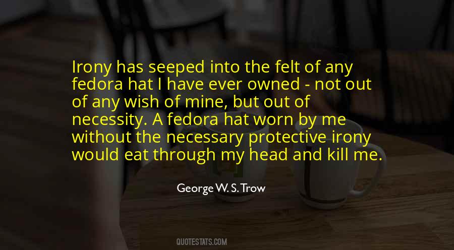 George W. S. Trow Quotes #651462