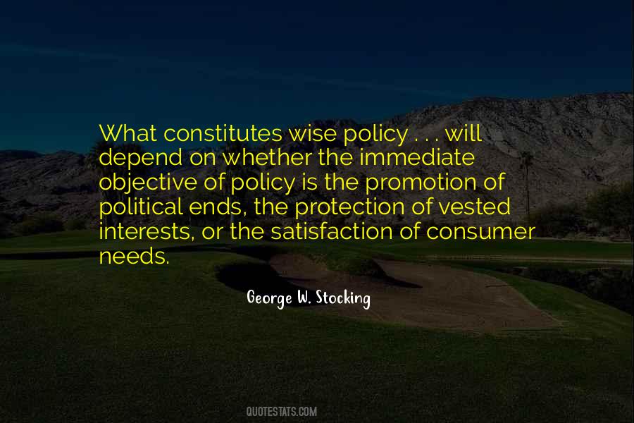 George W. Stocking Quotes #1665241