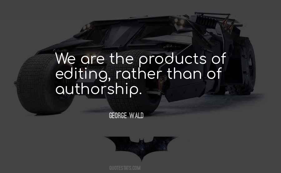 George Wald Quotes #1171319