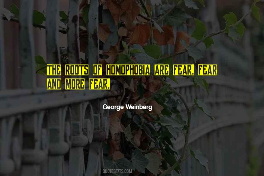 George Weinberg Quotes #1599978