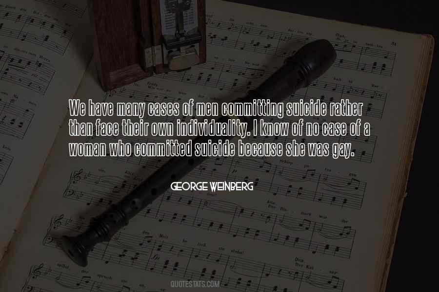 George Weinberg Quotes #408915