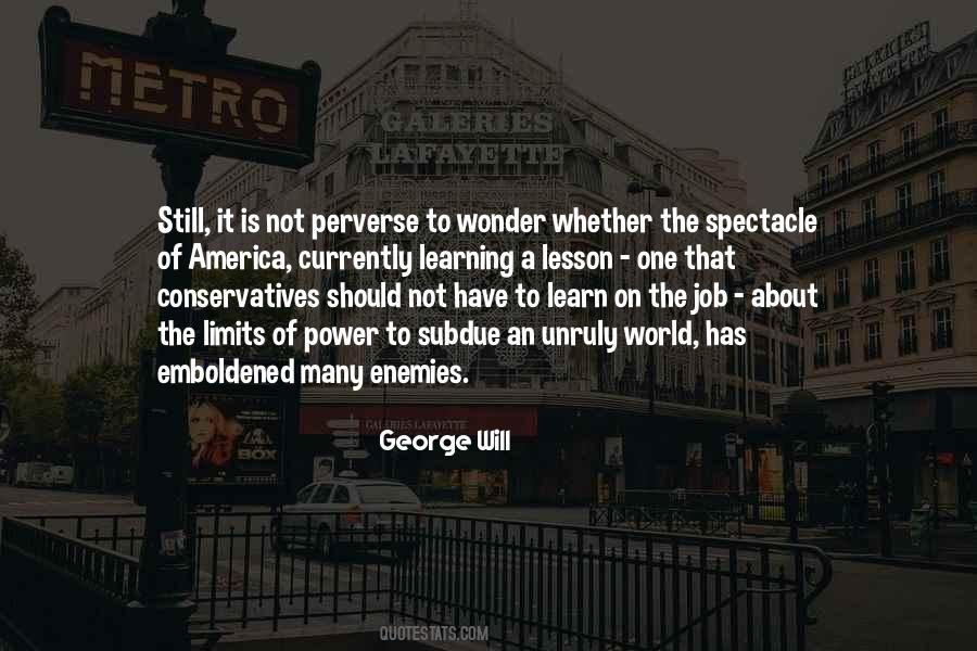 George Will Quotes #107676