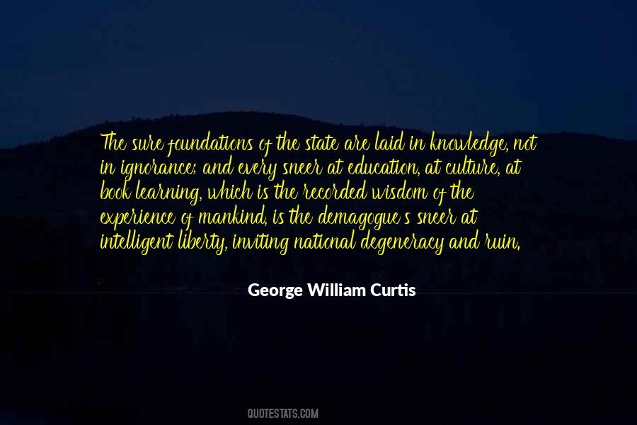 George William Curtis Quotes #1403610