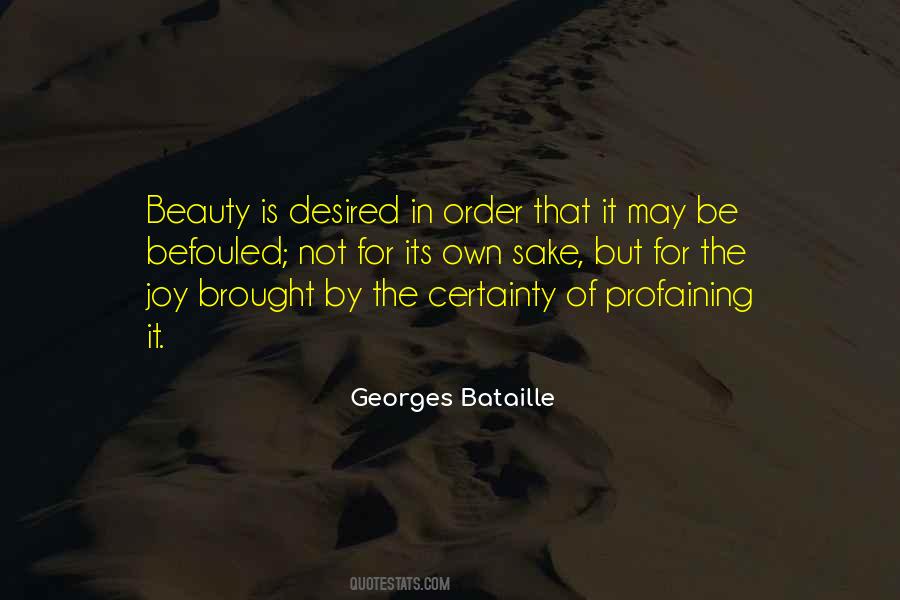 Georges Bataille Quotes #1213008
