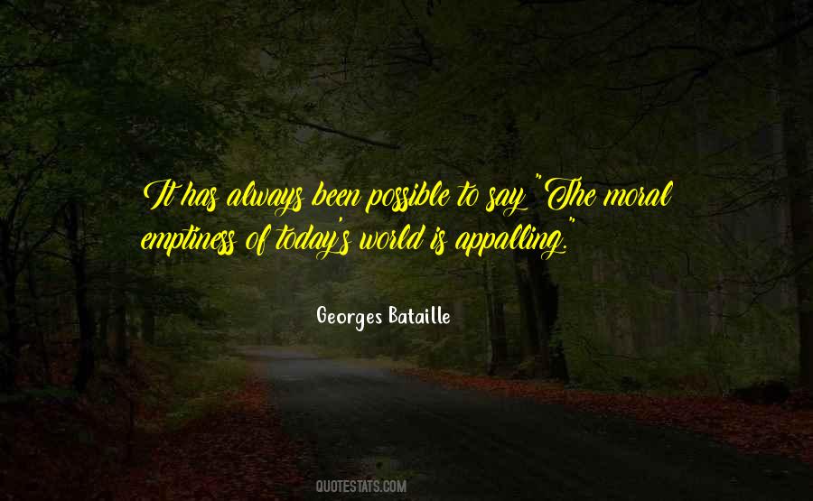 Georges Bataille Quotes #321416