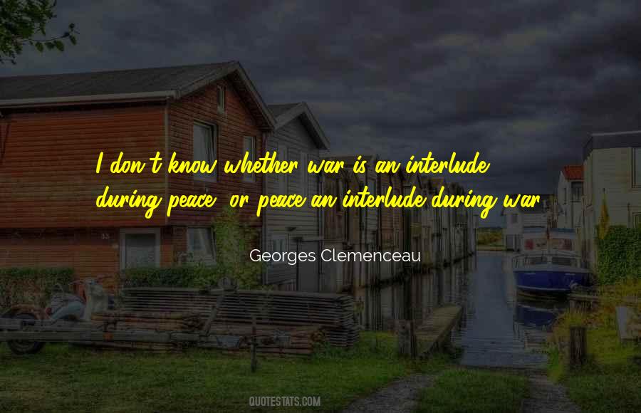 Georges Clemenceau Quotes #1626734