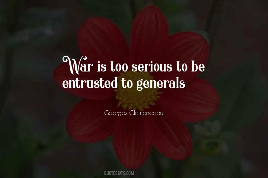 Georges Clemenceau Quotes #909525