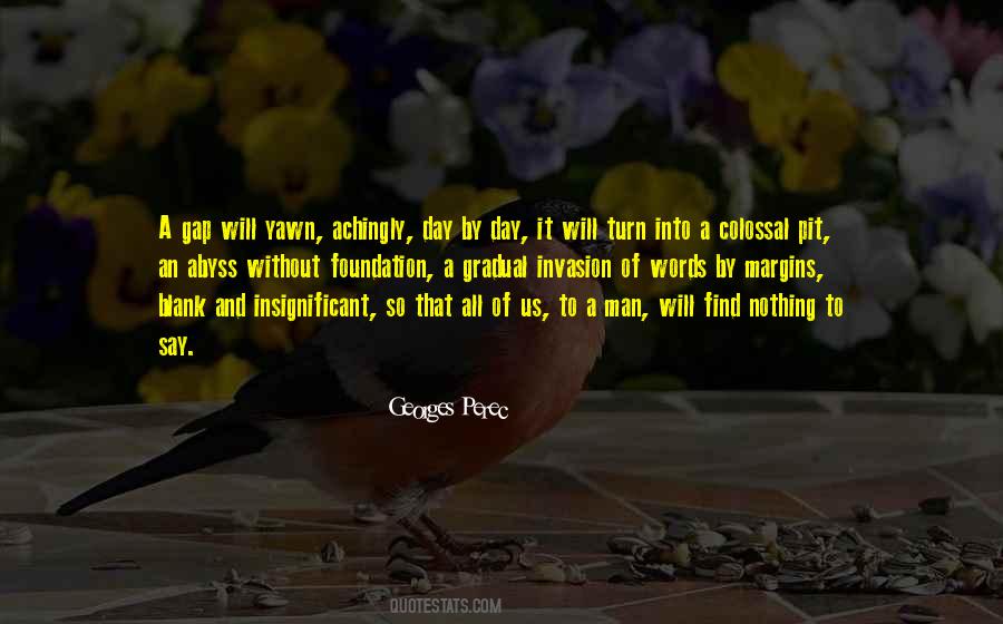 Georges Perec Quotes #1047500