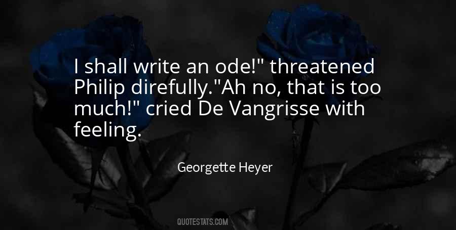 Georgette Heyer Quotes #1067630